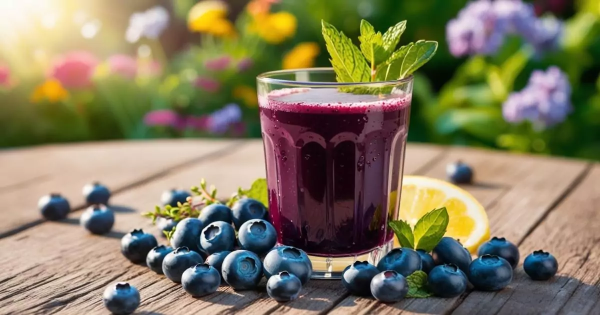 blueberry juice