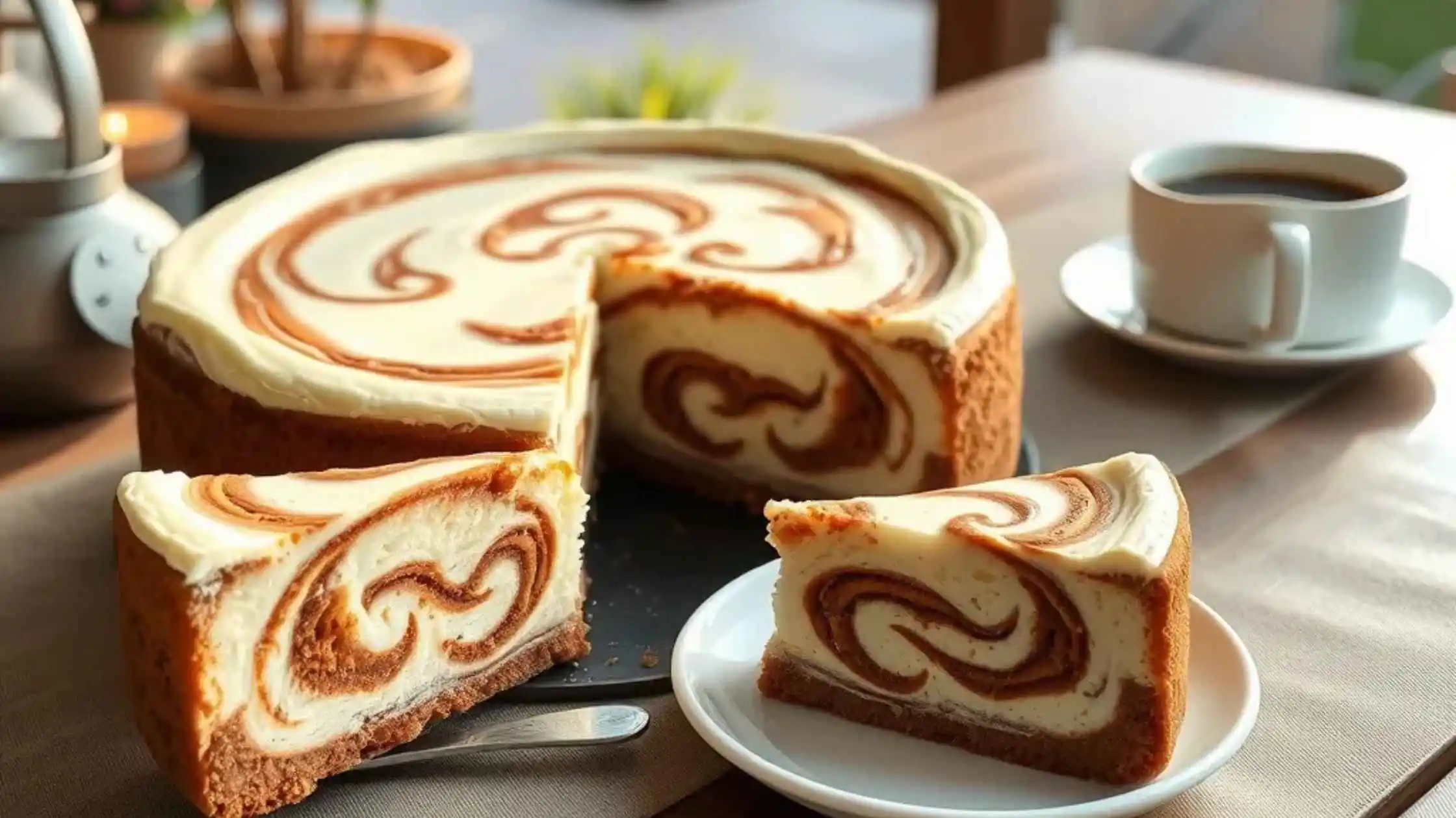 cinnamon roll cheesecake