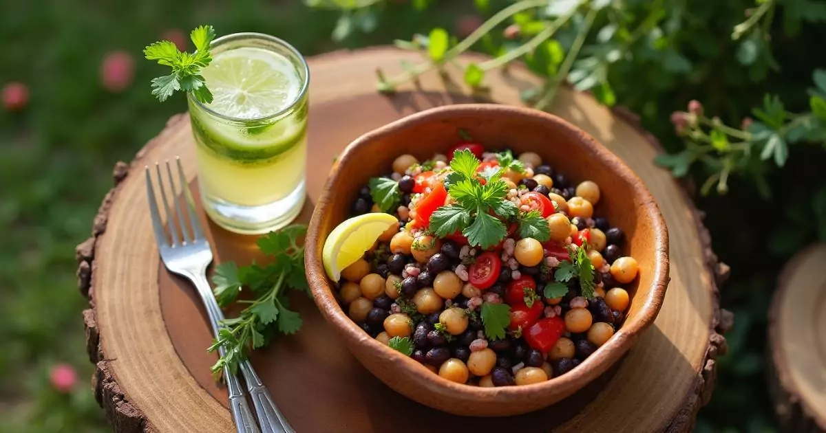 Dense Bean Salad Recipe