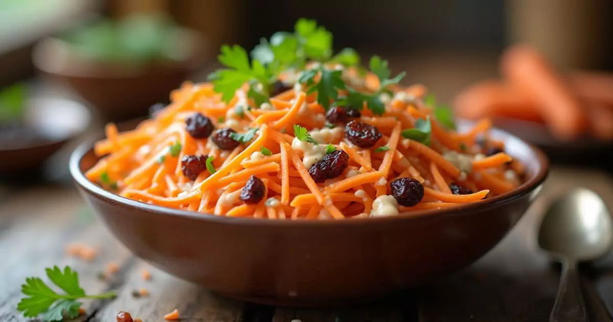 carrots raisins salad