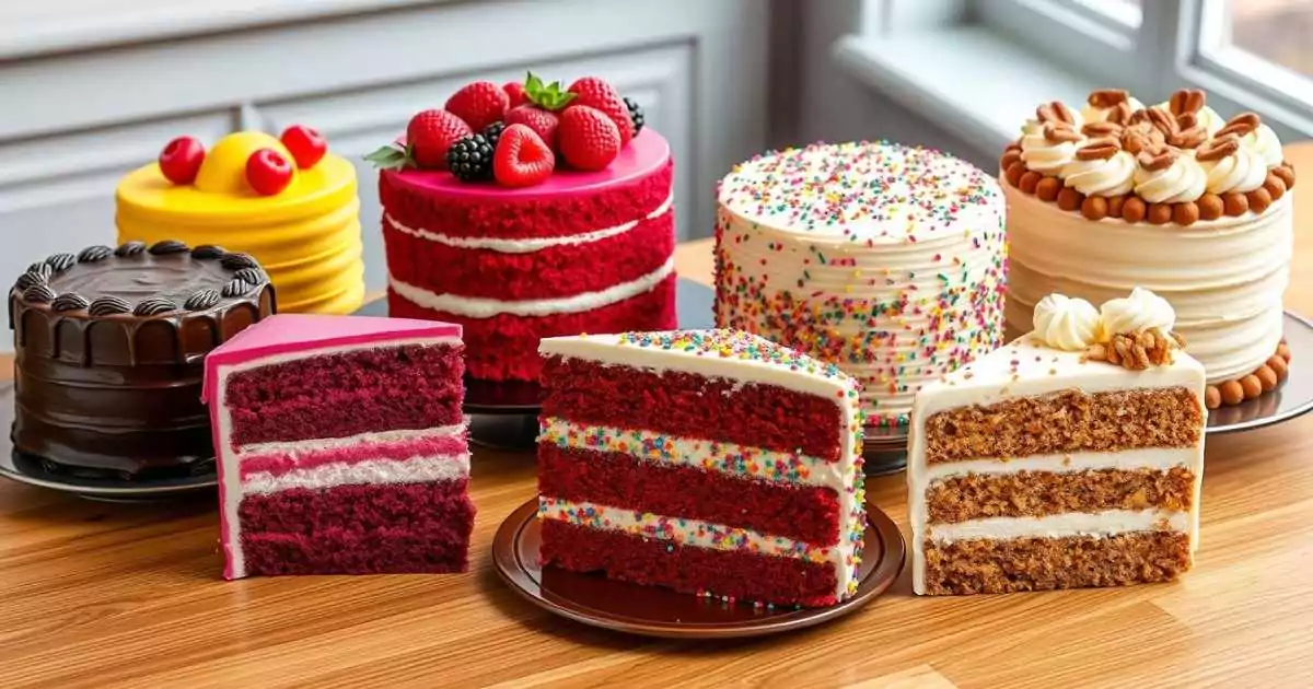 Delicious Cake Flavors